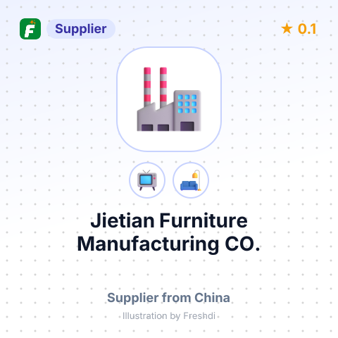 Jietian Furniture Manufacturing CO. – summary card, no photo uploaded yet