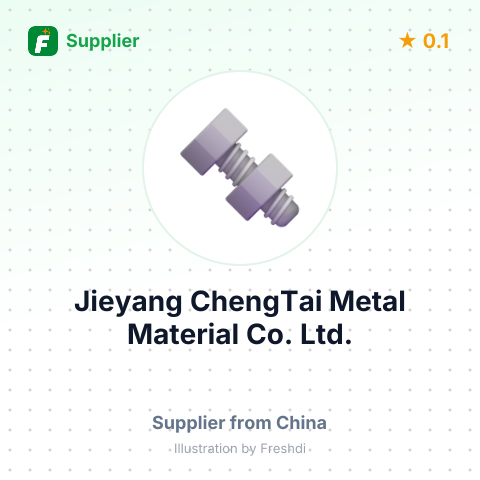 Jieyang ChengTai Metal Material Co., Ltd. – summary card, no photo uploaded yet