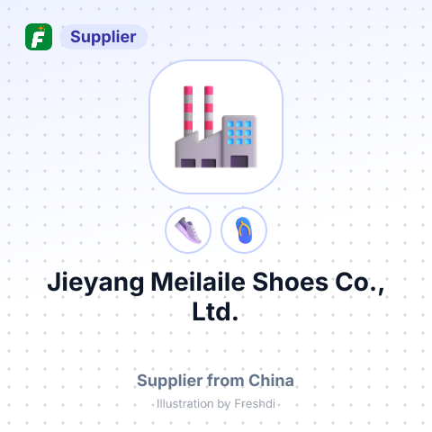 Jieyang Meilaile Shoes Co., Ltd. – summary card, no photo uploaded yet