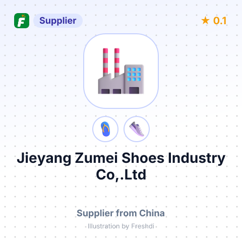 Jieyang Zumei Shoes Industry Co,.Ltd – summary card, no photo uploaded yet