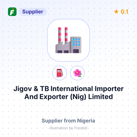 Jigov & TB International Importer And Exporter (Nig) Limited – summary card, no photo uploaded yet