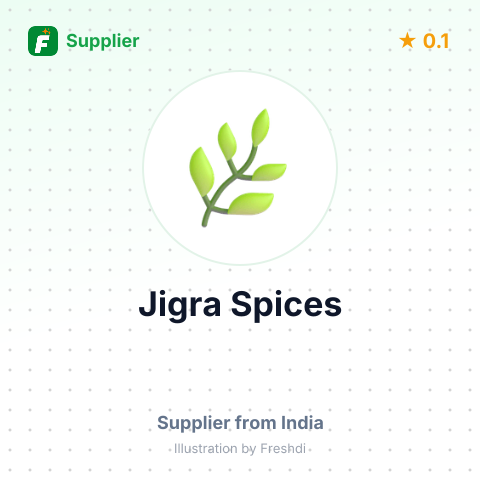 Jigra Spices  – summary card, no photo uploaded yet