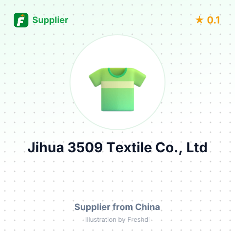 Jihua 3509 Textile Co., Ltd – summary card, no photo uploaded yet
