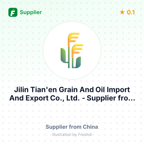 Jilin Tian'en Grain And Oil Import And Export Co., Ltd.  – summary card, no photo uploaded yet