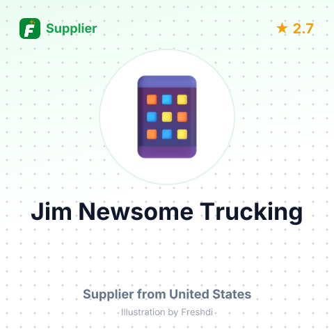 Jim Newsome Trucking – summary card, no photo uploaded yet