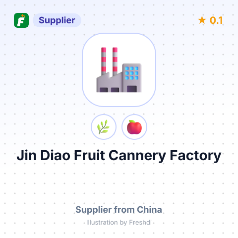 Jin Diao Fruit Cannery Factory – summary card, no photo uploaded yet