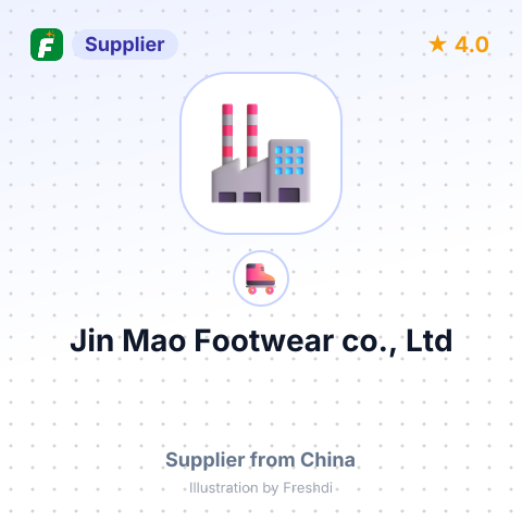 Jin Mao Footwear co., Ltd – summary card, no photo uploaded yet
