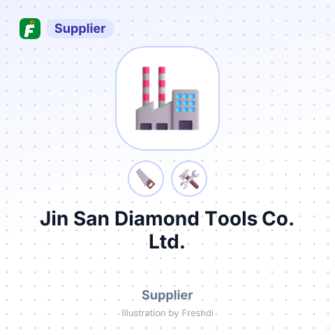 Jin San Diamond Tools Co., Ltd. – summary card, no photo uploaded yet