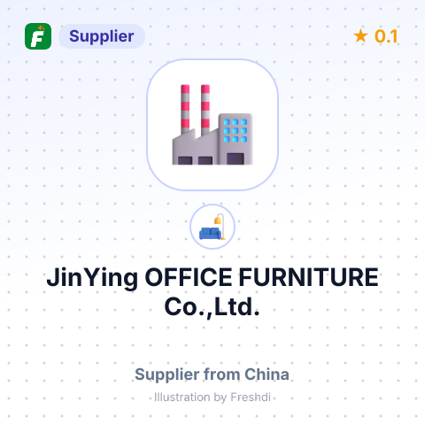 JinYing OFFICE FURNITURE Co.,Ltd. – summary card, no photo uploaded yet
