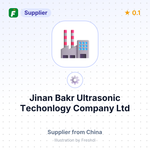 Jinan Bakr Ultrasonic Techonlogy Company Ltd – summary card, no photo uploaded yet
