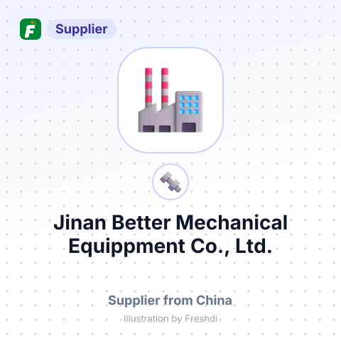Jinan Better Mechanical Equippment Co., Ltd. – summary card, no photo uploaded yet