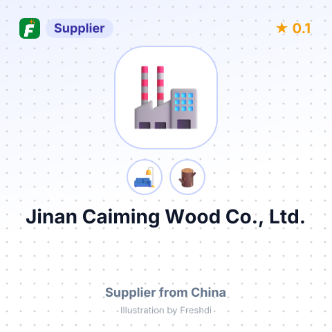 Jinan Caiming Wood Co., Ltd. – summary card, no photo uploaded yet