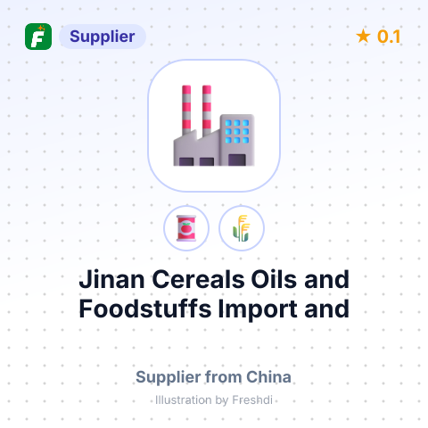 Jinan Cereals Oils and Foodstuffs Import and Export Corp. – summary card, no photo uploaded yet