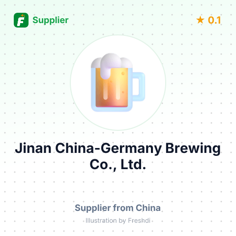Jinan China-Germany Brewing Co., Ltd. – summary card, no photo uploaded yet