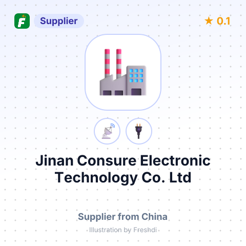 Jinan Consure Electronic Technology Co.,Ltd – summary card, no photo uploaded yet