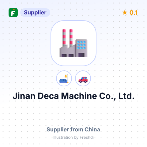 Jinan Deca Machine Co., Ltd. – summary card, no photo uploaded yet