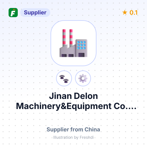 Jinan Delon Machinery&Equipment Co., LTD – summary card, no photo uploaded yet