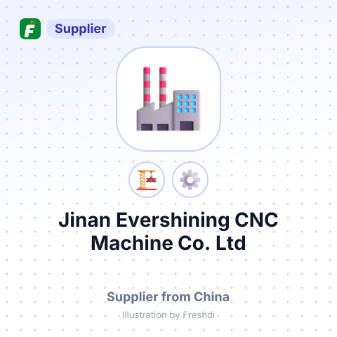 Jinan Evershining CNC Machine Co., Ltd – summary card, no photo uploaded yet
