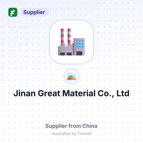 Jinan Great Material Co., Ltd – summary card, no photo uploaded yet