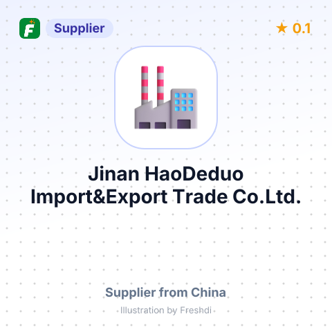 Jinan HaoDeduo Import&Export Trade Co.Ltd. – summary card, no photo uploaded yet