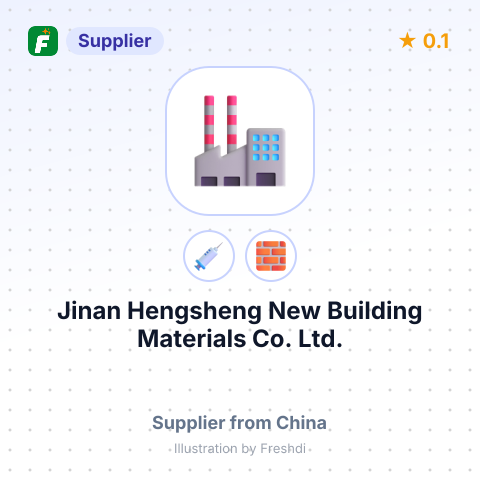Jinan Hengsheng New Building Materials Co., Ltd. – summary card, no photo uploaded yet