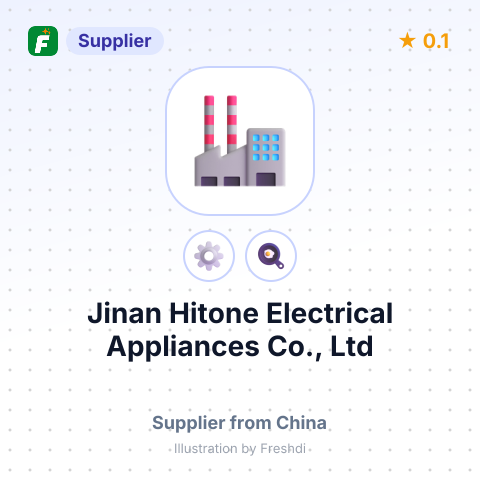 Jinan Hitone Electrical Appliances Co., Ltd – summary card, no photo uploaded yet