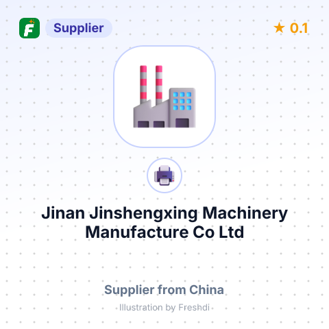 Jinan Jinshengxing Machinery Manufacture Co Ltd – summary card, no photo uploaded yet