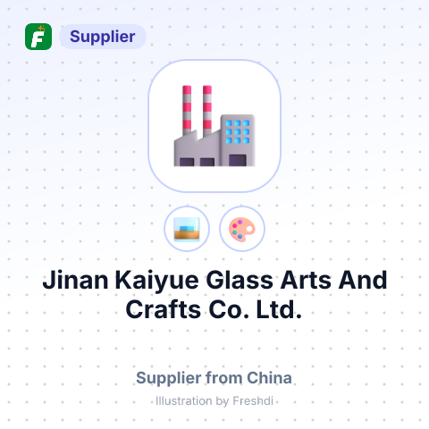 Jinan Kaiyue Glass Arts And Crafts Co., Ltd. – summary card, no photo uploaded yet