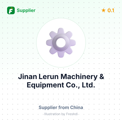 Jinan Lerun Machinery & Equipment Co., Ltd. – summary card, no photo uploaded yet
