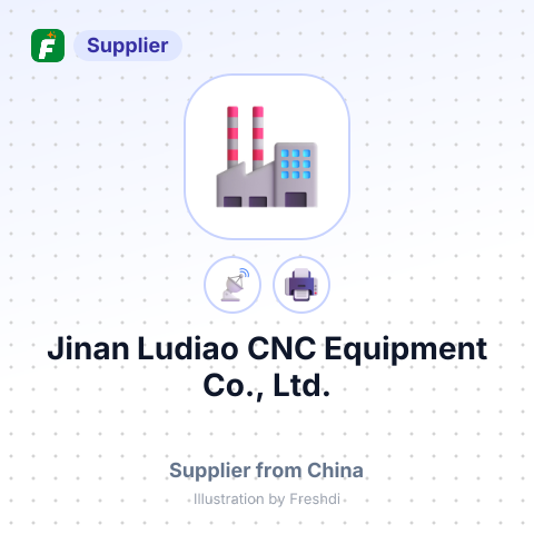 Jinan Ludiao CNC Equipment Co., Ltd. – summary card, no photo uploaded yet