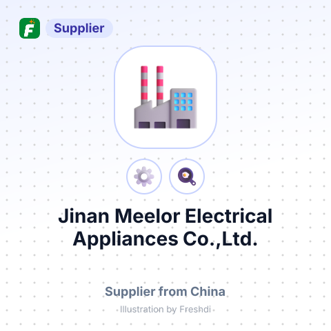 Jinan Meelor Electrical Appliances Co.,Ltd. – summary card, no photo uploaded yet