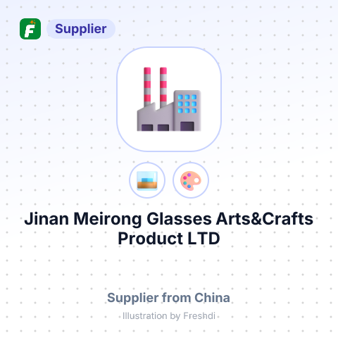 Jinan Meirong Glasses Arts&Crafts Product LTD – summary card, no photo uploaded yet