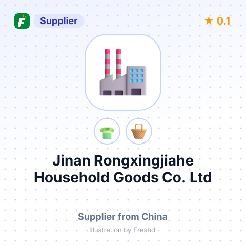 Jinan Rongxingjiahe Household Goods Co., Ltd – summary card, no photo uploaded yet