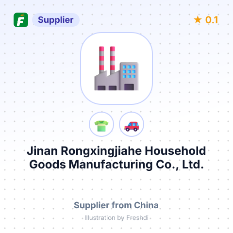 Jinan Rongxingjiahe Household Goods Manufacturing Co., Ltd. – summary card, no photo uploaded yet