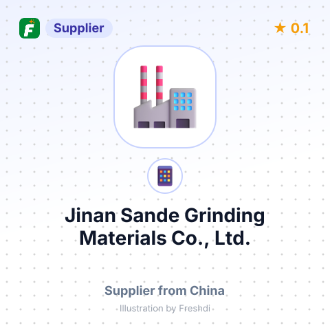 Jinan Sande Grinding Materials Co., Ltd. – summary card, no photo uploaded yet
