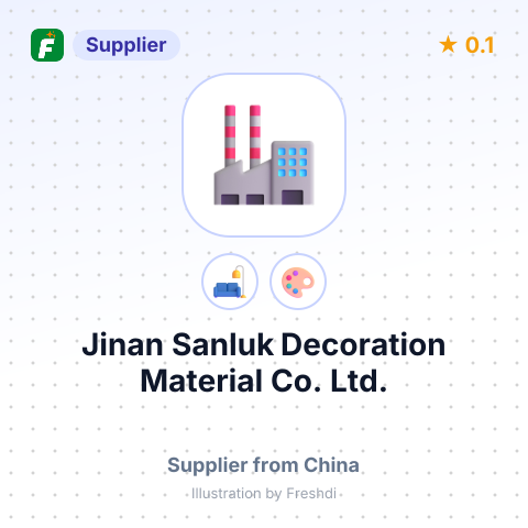 Jinan Sanluk Decoration Material Co., Ltd. – summary card, no photo uploaded yet