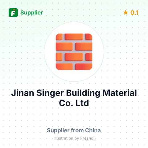 Jinan Singer Building Material Co., Ltd – summary card, no photo uploaded yet