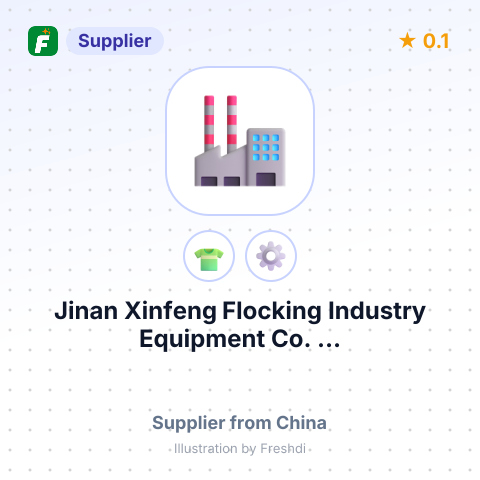 Jinan Xinfeng Flocking Industry Equipment Co.,... – summary card, no photo uploaded yet