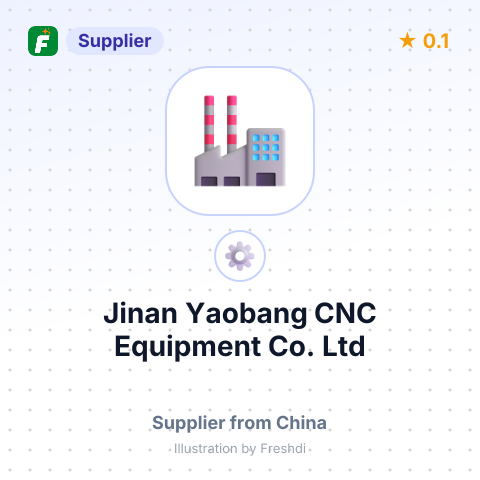 Jinan Yaobang CNC Equipment Co. Ltd – summary card, no photo uploaded yet