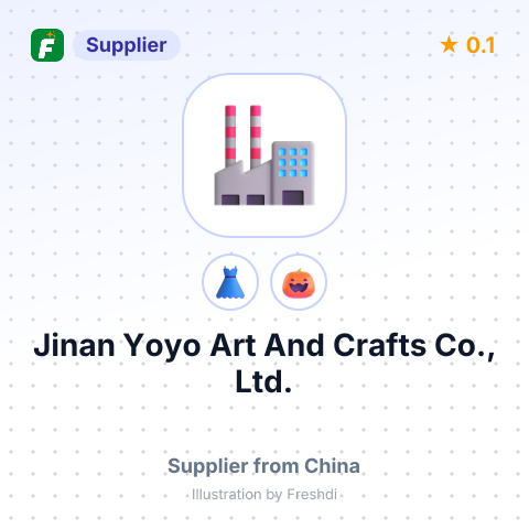 Jinan Yoyo Art And Crafts Co., Ltd. – summary card, no photo uploaded yet
