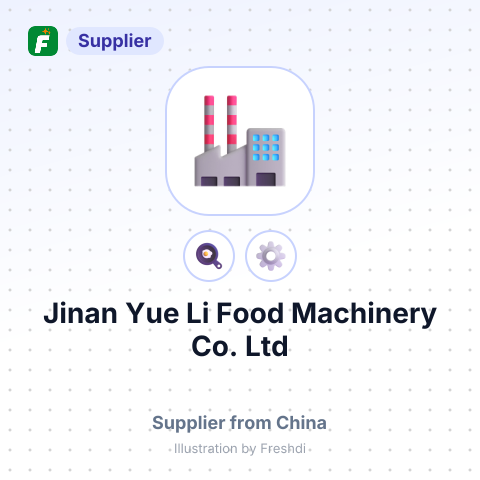 Jinan Yue Li Food Machinery Co., Ltd – summary card, no photo uploaded yet