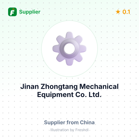 Jinan Zhongtang Mechanical Equipment Co., Ltd. – summary card, no photo uploaded yet