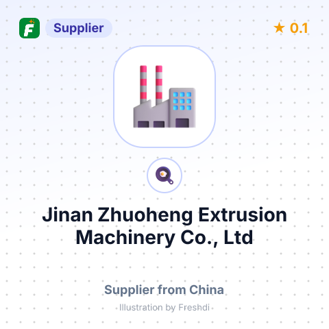 Jinan Zhuoheng Extrusion Machinery Co., Ltd – summary card, no photo uploaded yet