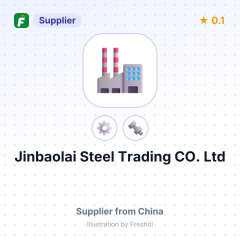 Jinbaolai Steel Trading CO.,Ltd – summary card, no photo uploaded yet