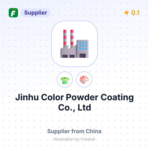 Jinhu Color Powder Coating Co., Ltd – summary card, no photo uploaded yet