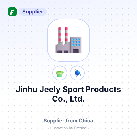 Jinhu Jeely Sport Products Co., Ltd. – summary card, no photo uploaded yet