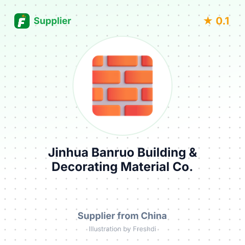 Jinhua Banruo Building & Decorating Material Co.,Ltd – summary card, no photo uploaded yet