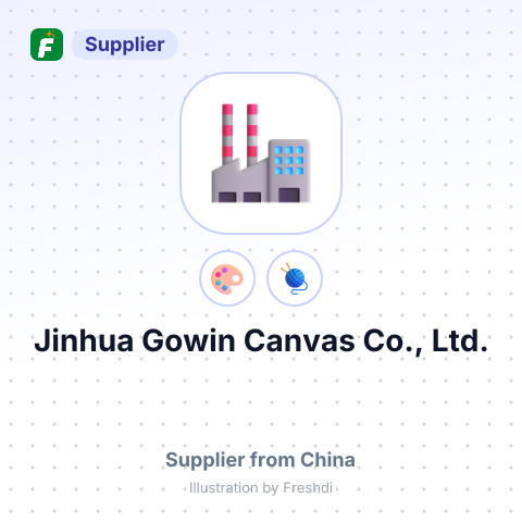 Jinhua Gowin Canvas Co., Ltd. – summary card, no photo uploaded yet