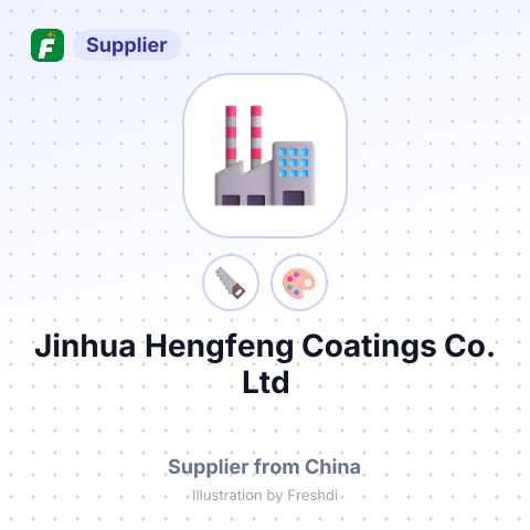 Jinhua Hengfeng Coatings Co.,Ltd – summary card, no photo uploaded yet