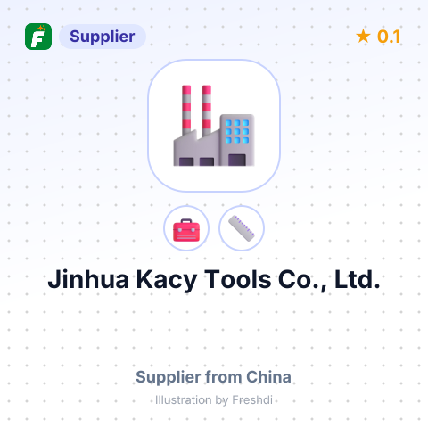 Jinhua Kacy Tools Co., Ltd. – summary card, no photo uploaded yet